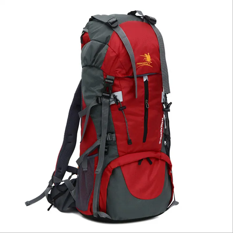70 л большой емкости рюкзак для мужчин и женщин походные сумки Открытый охотничий рюкзак нейлоновые водонепроницаемые амортизирующие, дышащие на ремне DSB0002