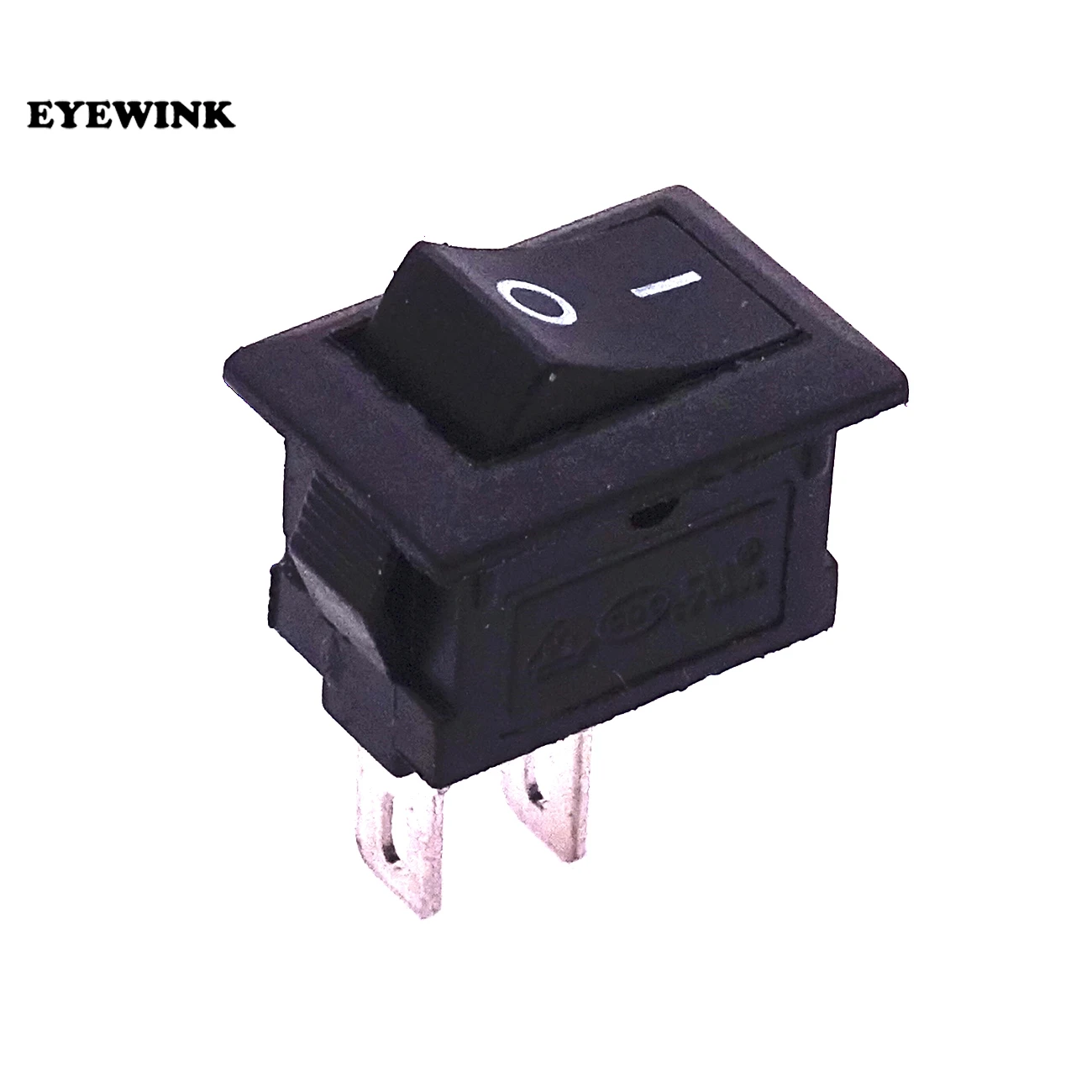 

10Pcs Black Push Button Switch 3A 250V KCD11 2Pin Snap-in On/Off Rocker Switch 10MM*15MM BLACK