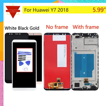 

Original For Huawei Y7 2018 LCD LDN-L01 LDN-L21 LDN-LX3 LCD Display Touch Screen Assembly With Frame Y7 Prime 2018 LCD Digitizer
