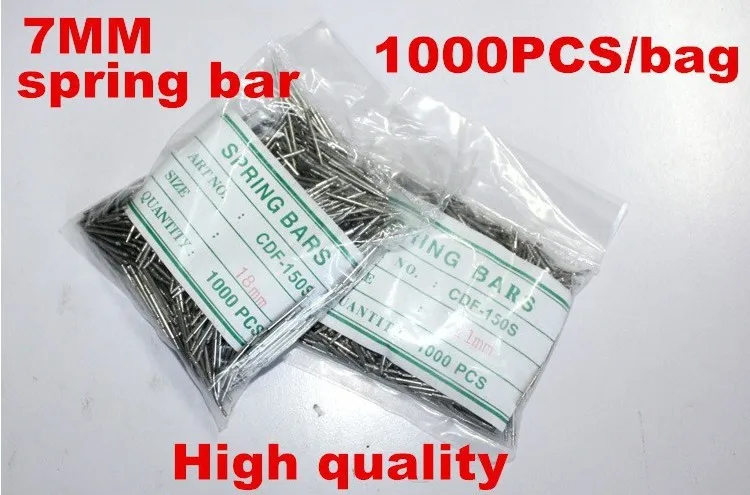 

Wholesale 1000PCS / bag High quality watch repair tools & kits 7MM spring bar watch repair parts -041420