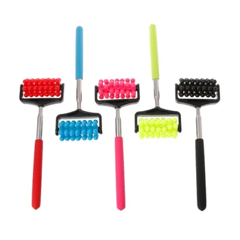 

Telescopic Back Roller Pocket Scratcher Muscle Relief Extended Massager Portable gai
