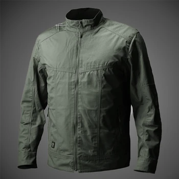 

Spring Autumn Windproof Jackets Mens Military Style Field Tactical Outwear Waterproof Casual Bomber Pilot Coat