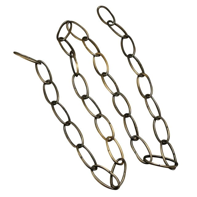 1m Heavy Duty Chain For Vintage Chandelier Hanging Lamp Green