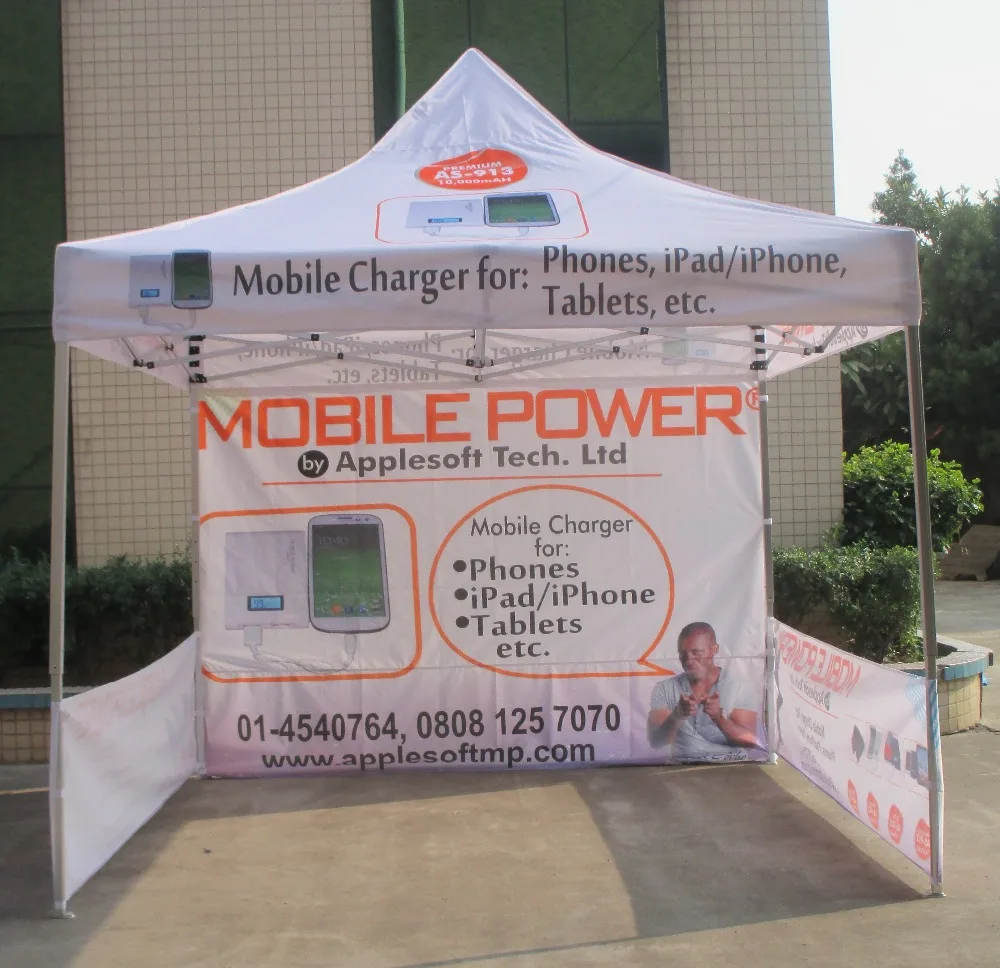 

folding tent canopy / pop up gazebo used for parties and exhibitions,Christima customized logo printing, free shipping,3*3meter