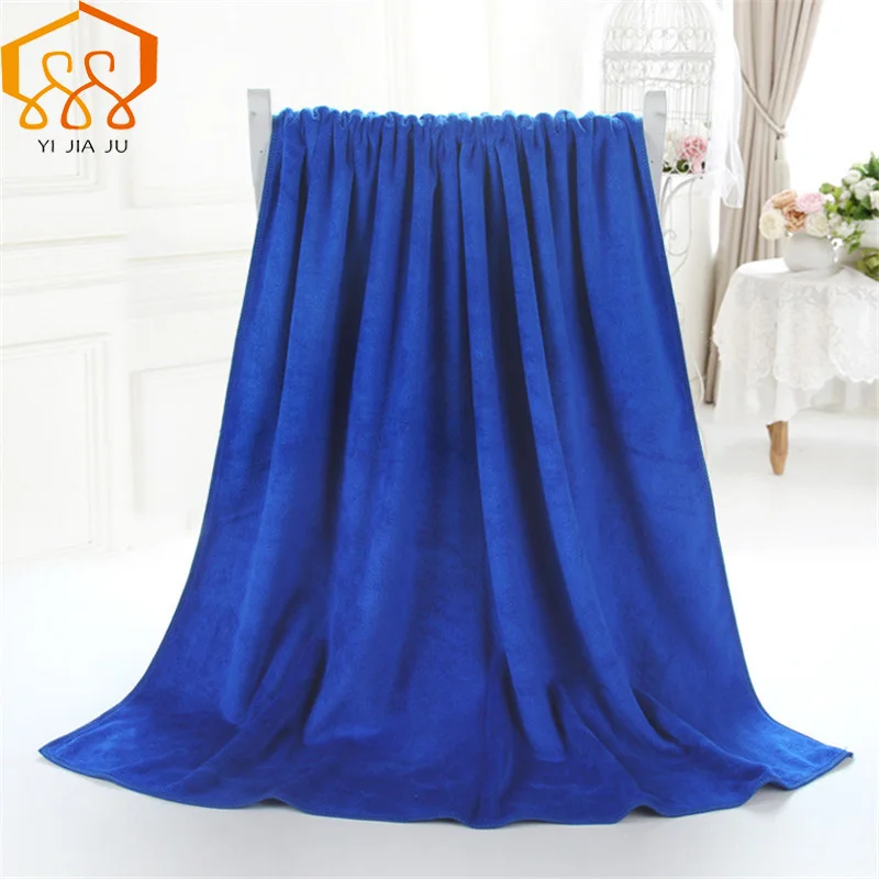 Preise 19 farben 180x80 cm Mikrofaser Strand Handtuch Supersoft Bad Handtuch Sport Handtuch Gym Schnell Trocknende Tuch Schönheit Salon bett Große Heißer Verkauf
