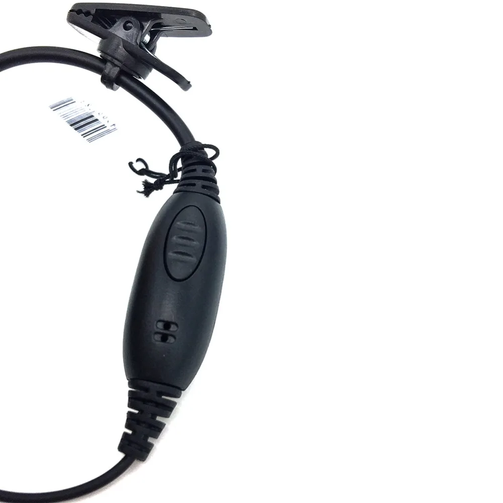 G Shape Police Earpiece Mic Ear Hook Earpiece Headset with PTT for Motorola MTH600 MTH650 MTH800 MTH850 MTP850 MTS850 walkie talkie Radio (4)