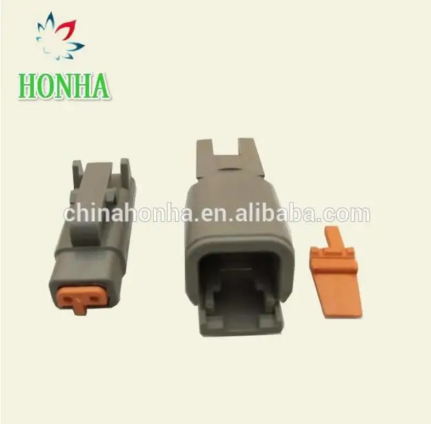 

5 комплектов, немецкий DTM 2-контактный водонепроницаемый электрический разъем, датчик температуры воздуха на входе, DTM06-2S / ATM06-2S DTM04-2P / ATM04-2P