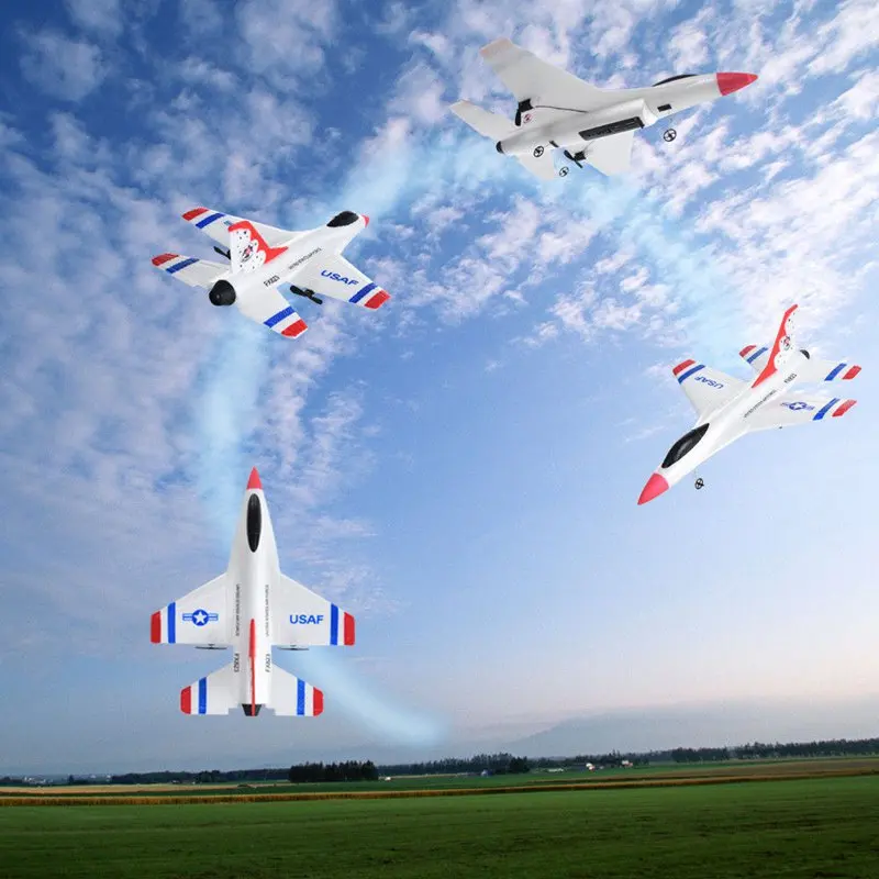 FX-823 2.4G 2CH RC Airplane Glider Remote Control Plane Outdoor Flying Aircraft