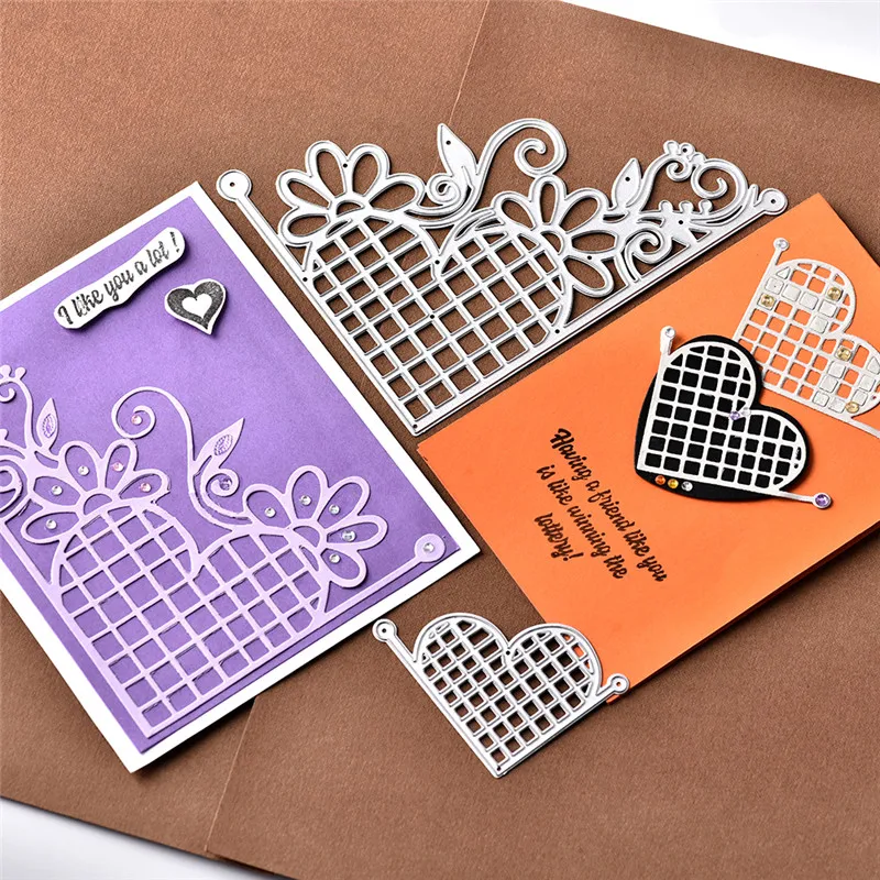 

Eastshape Numbers Dies Hollow Frame Heart Metal Cutting Dies Frame for DIY Scrapbooking Card Album Embossing Crafts Die Cut New