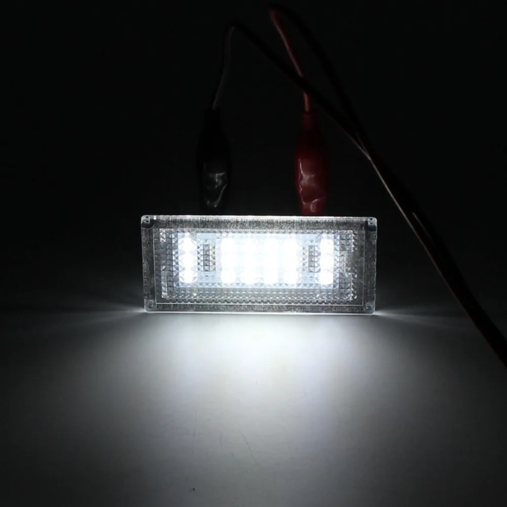 2 шт. белый 18SMD светодиодные номерные знаки для BMW E46 03 06 3 серии M3 2DR 325Ci 330Ci 2Dr