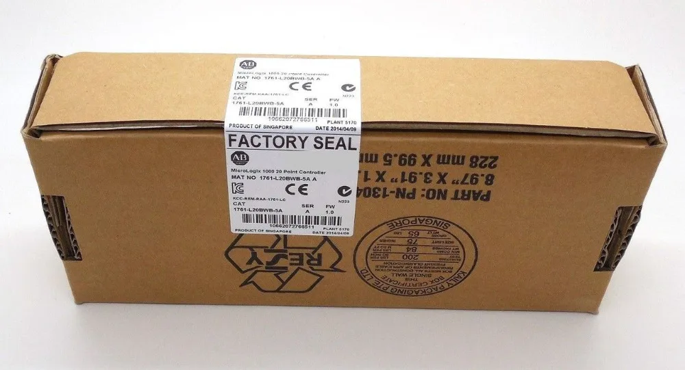 

ALLEN BRADLEY 2014 1761-L20BWB-5A MICROLOGIX 1000 ANALOG 1761L20BWB5A