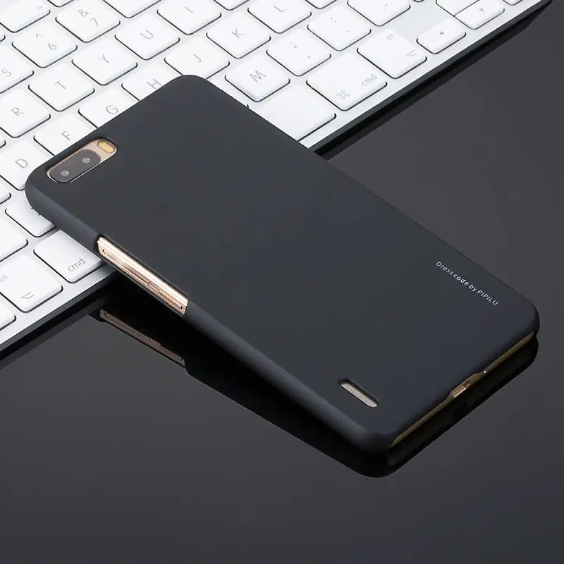 X-Poziom Ultra thin Ciężka PECET telefon skóry skrzynki Pokrywa Dla Huawei honor 6 plus Przypadku powłoki ochronnej