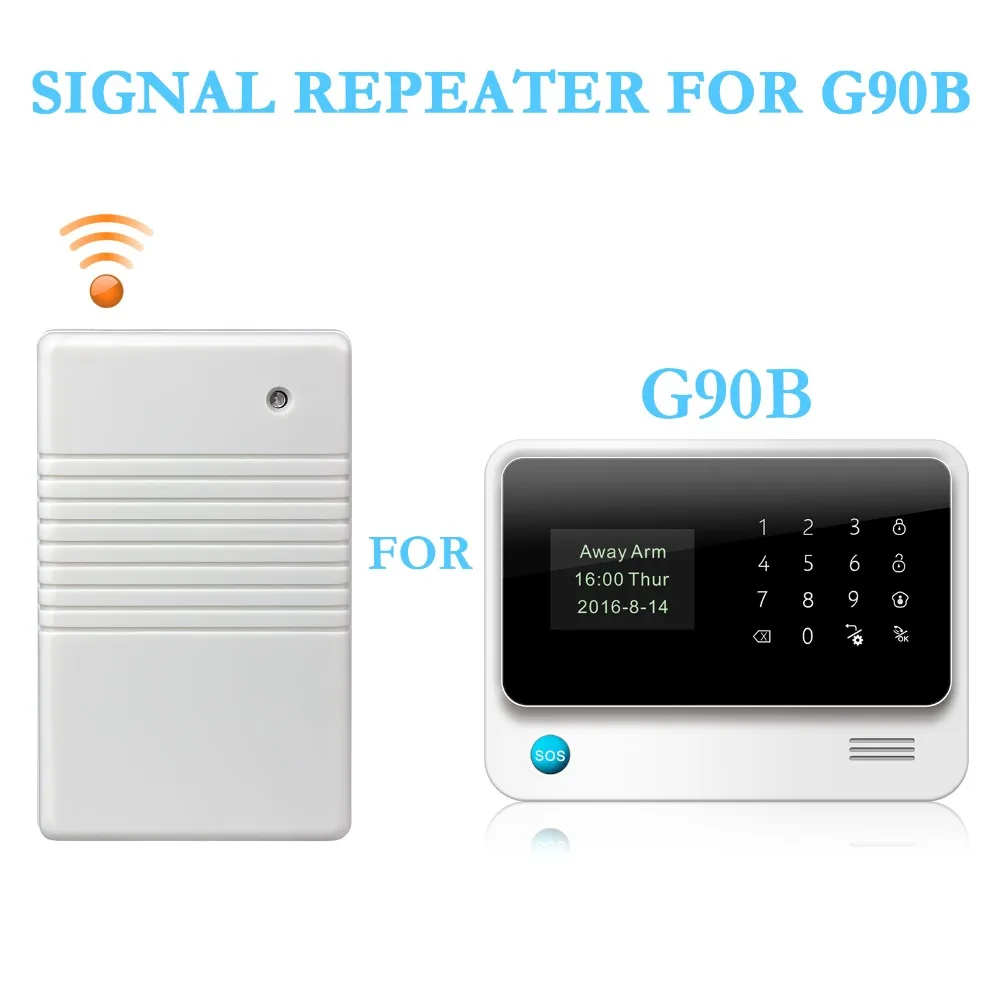 Wireless Signal Repeater Transmitter Enhance Signal For KERUI Home Alarm System