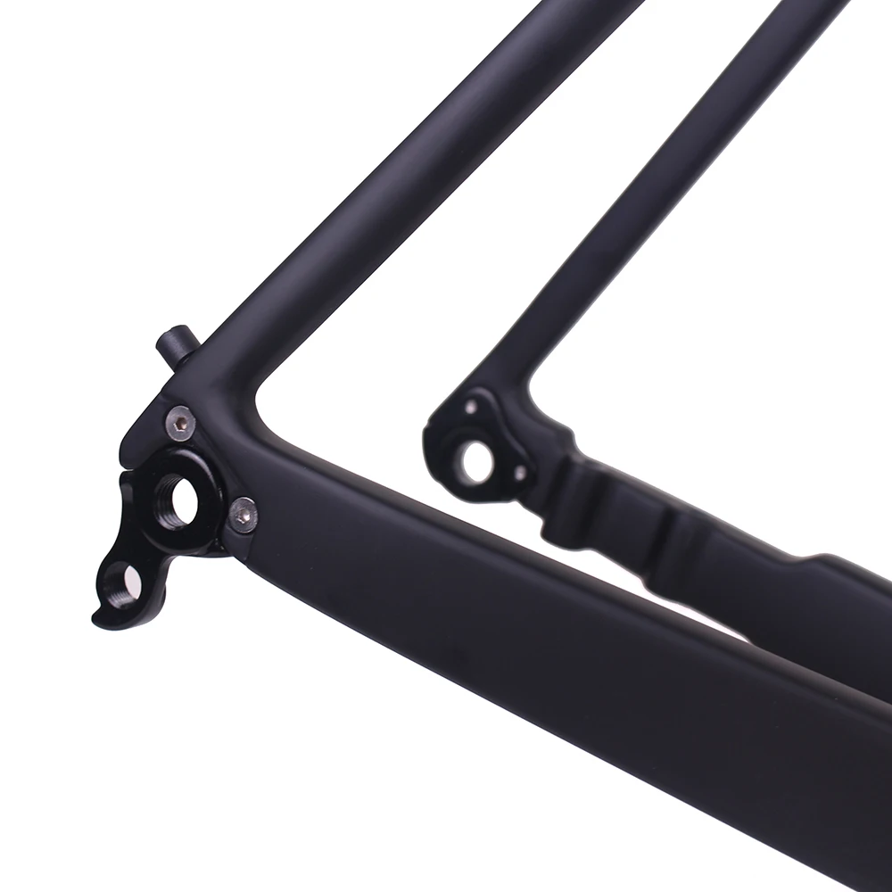 Excellent carbon disc frameset matte/glossy thru axle 100*12/142mm*12mm 700c disc road frameset XDB shipping available 4