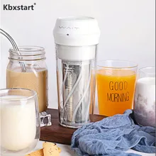 Kbxstart 300 мл портативная мультифункциональная соковыжималка мини-соковыжималка для фруктов блендер для фруктовых коктейлей Бытовая процеживание сока миксер