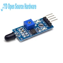 4pin датчик пламени модуль обнаружения огня источник зажигания обнаруживает инфракрасный приемник