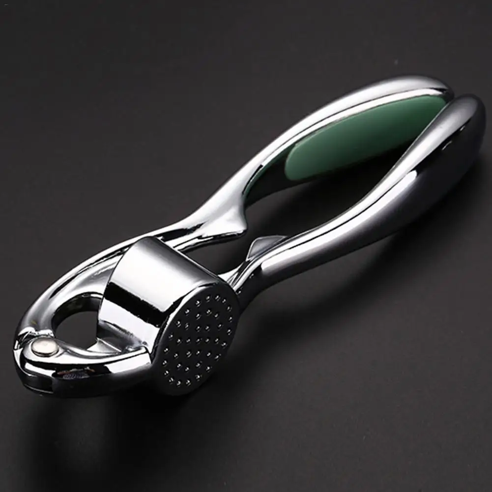 

Waasoscon Manual Garlic Press Stainless Steel Crusher Home Garlic Seasoning Slicer Cutter Kitchen Cooking Portable Tool kitchena