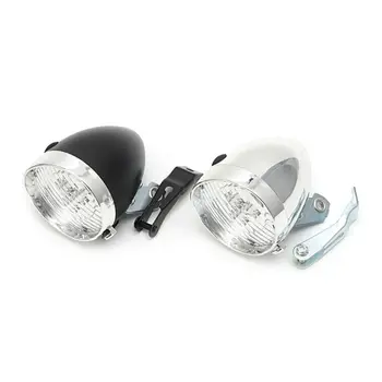 

Bicycle Light Vintage 3LED Front Lamp Cycling Safety Flashlight Headlight Waterproof MTB Fixed Gear Lights Retro Bike Supplies