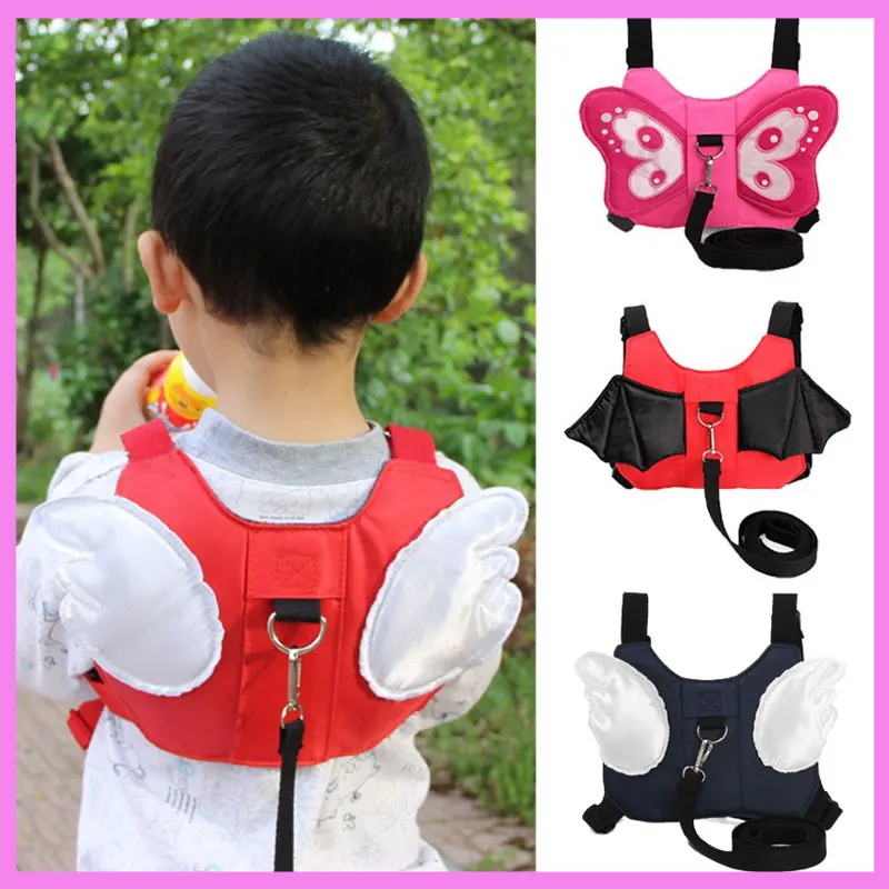 Angel Wings Travel Outdoor Anti Lost Baby Safety Harness Baby Wrist