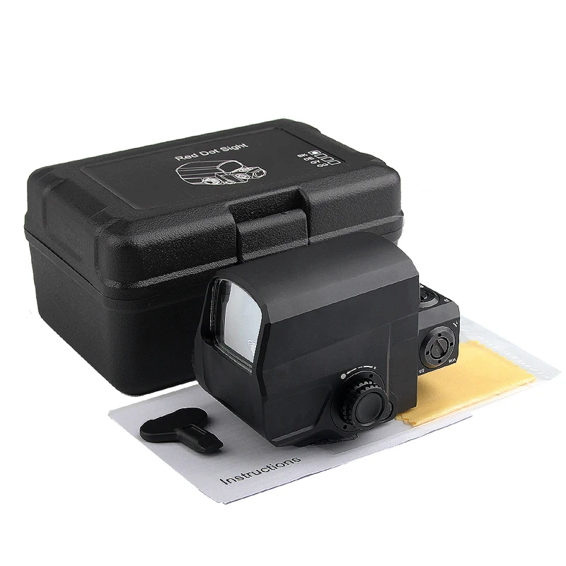 Tactical LCO Red Dot Sight Scope Reflex Sight with 20mm Rail Mount for Hunting Airsoft RL5-0038-13