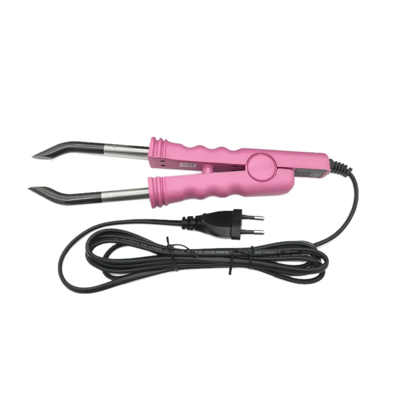 Hair Extension Iron Keratin Bonding Tools Heat Connector Eu Plug
