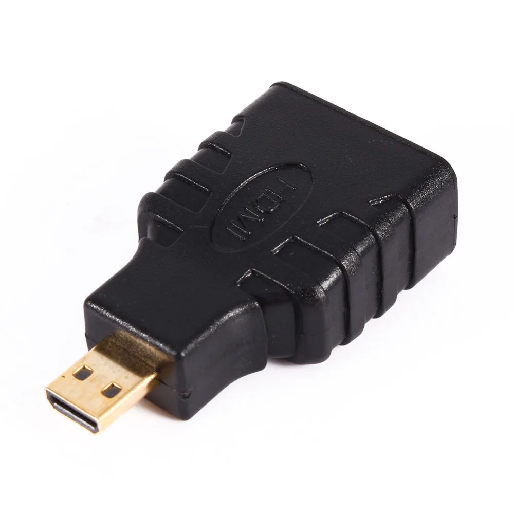 Micro HDMI Мужской к HDMI Женский конвертер позолоченный адаптер для Xbox 360 для PS3 HDTV HDMI кабель удлинитель Разъем