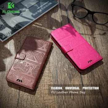 

FLOVEME Card Slot+Wallet Case for iPhone XR Cover XSMAX 8 X 7 6 6s 7 plus Case for iPhone XS 5 5s SE Fashion Leather Phone Capa