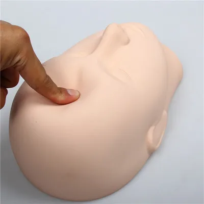 

Massage Training Mannequin Flat Head Practice Make Up Model Eyelash Extensions