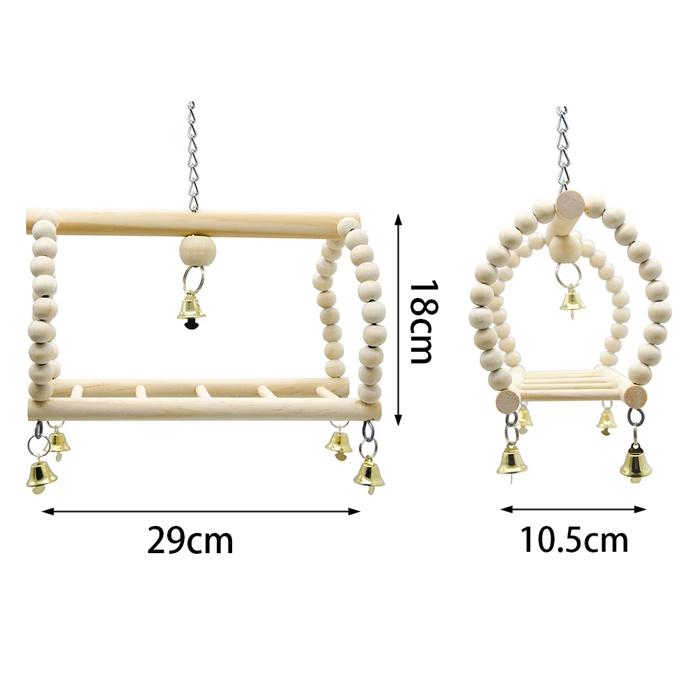 Качели стоячие жевательные игры альпинистская лестница хомяки Попугай Висячие принадлежности белка упражнения подвеска мост рама птица игрушка