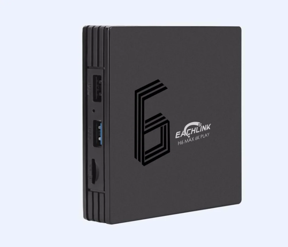 EACHLINK H6 Max Smart tv box Android 9.0 TV Box  4GB RAM + 64GB ROM 2.4G+5.8GWiFi 100Mbps USB3.0 BT4.1 Support 6K H.265 (1)