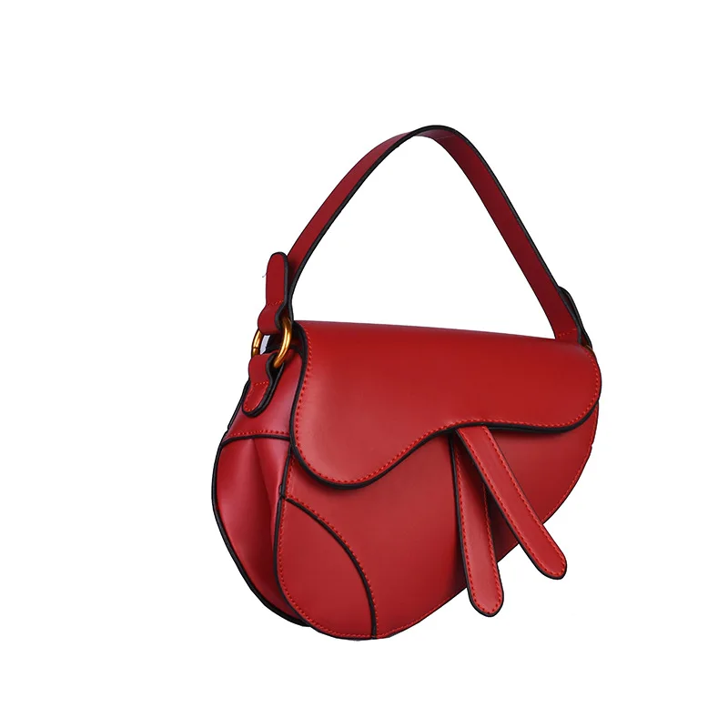 

Star same saddle bag women 2019 new fashion mini-bag broadband single shoulder slant woman wide shoulder band ladies handbag