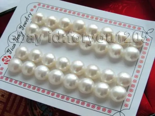 

HOT SELL - Wholesale 16pairs Natural 12mm White Pearl earrings!Noble style Natural Fine jewe fast SHIPPING -Top quality free shi