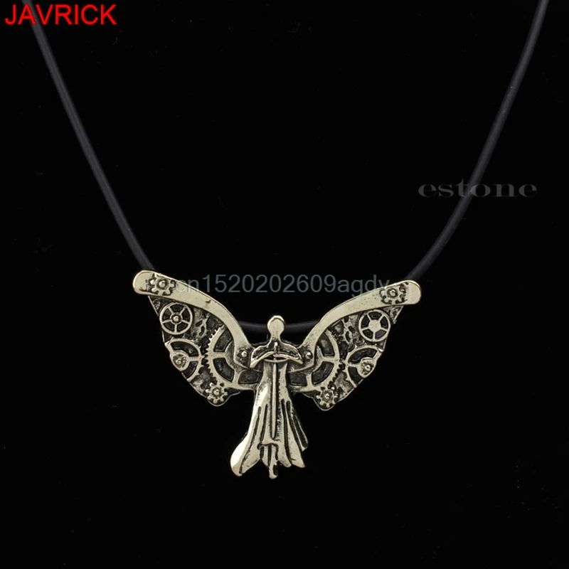 

Tessa's Clockwork Angel Necklace For The Mortal Instruments City of Bones colar kolye collier collares