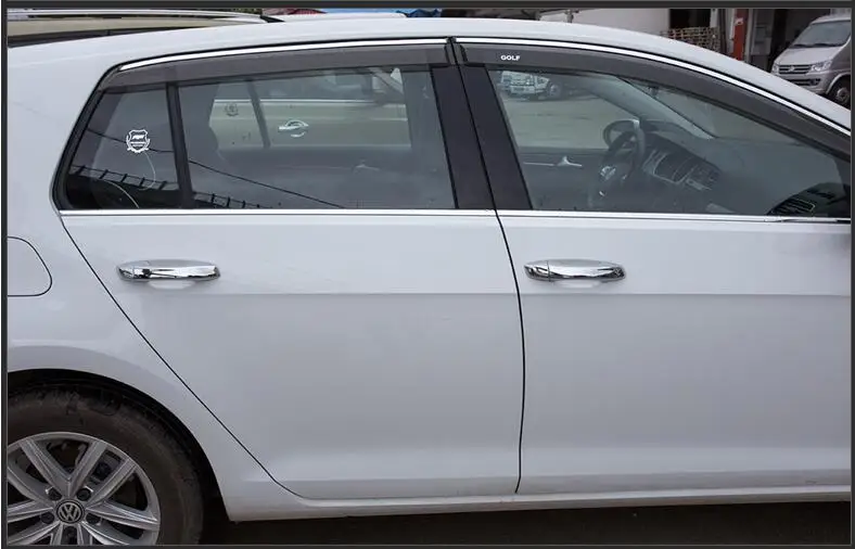 ABS Хромированная дверная ручка Крышка для Volkswagen golf 7