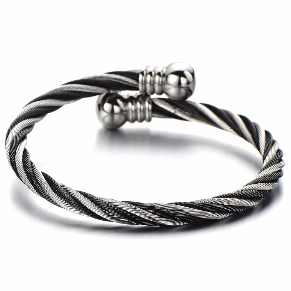 Delicate Bead Decorated Bangle