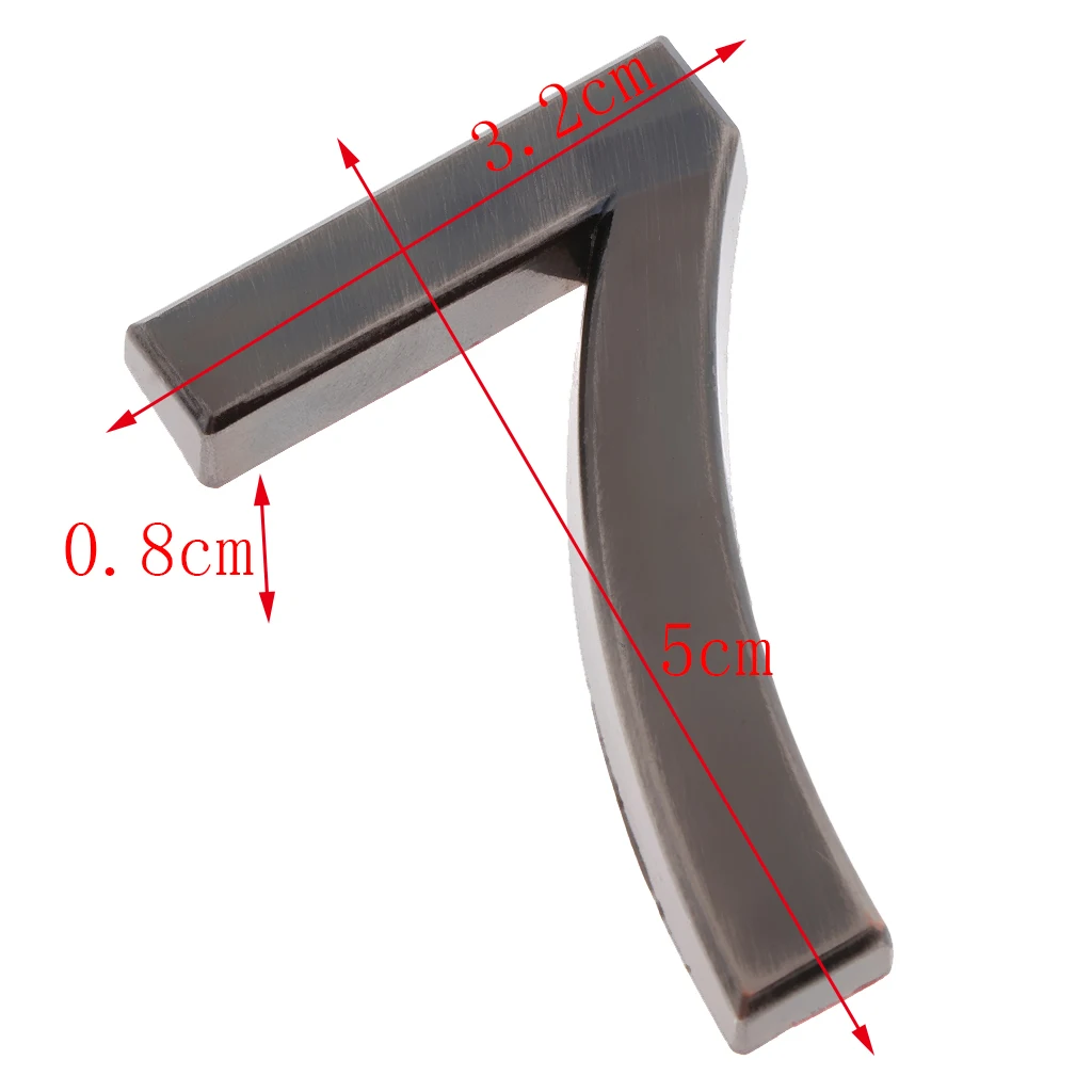 Self-adhesive House Address Digits Numbers Sign Stickers for Mailbox Apartment Hotel Door Address Number Sign