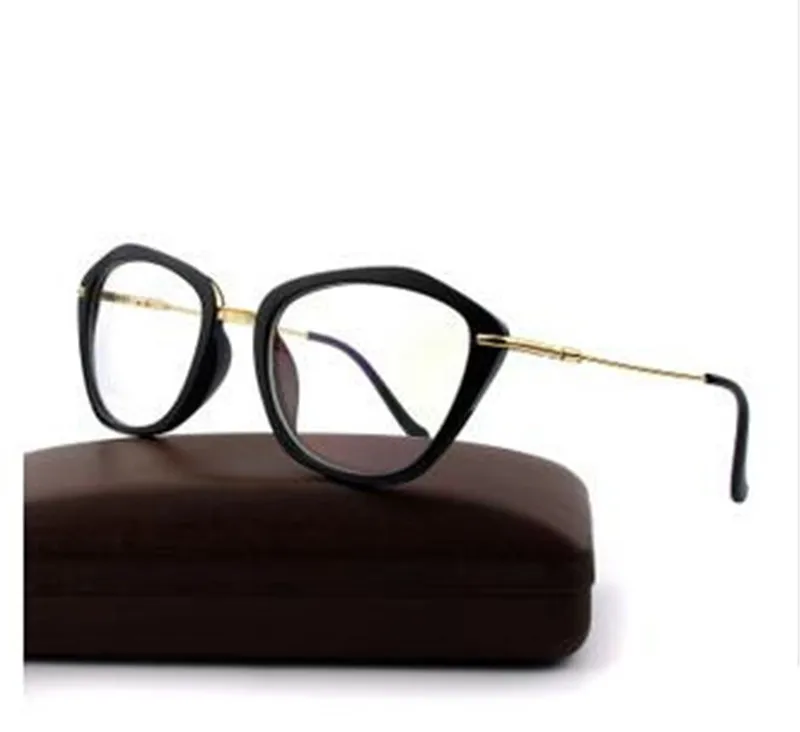 BINYEAE Eye glasses frames Fashion choice Cat's eye shape Plain glass