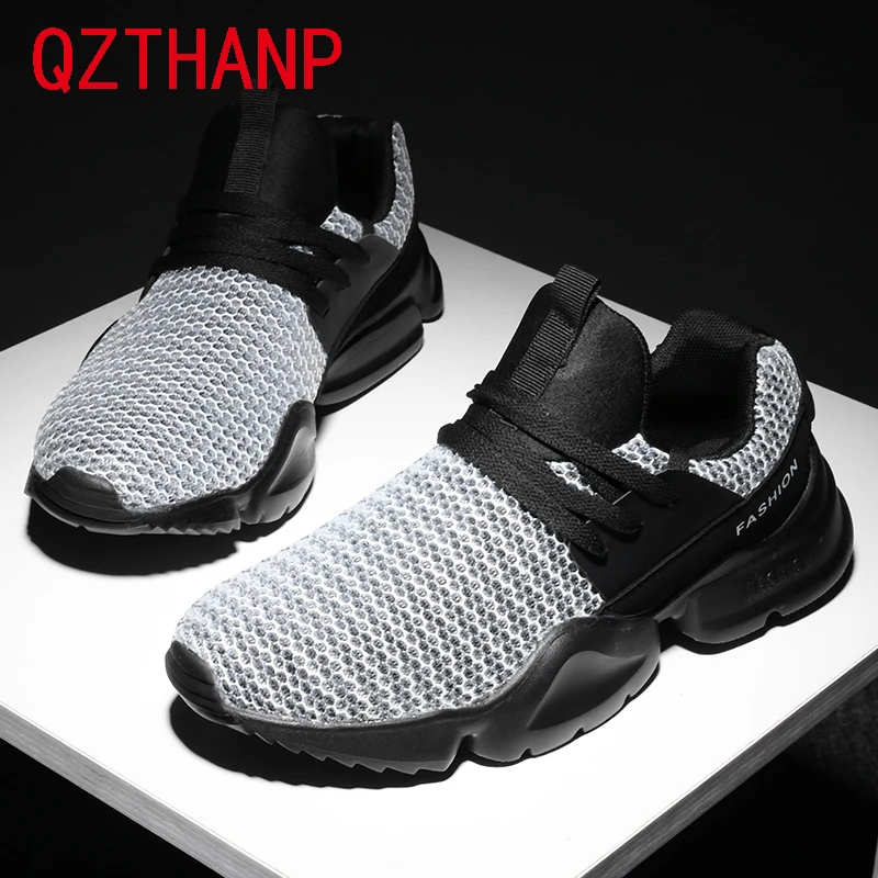 

Plus 45-46 Men Casual Shoes Summer Mesh Shoe Footwear Fashion Breathable Comfortable Elastic Band Sneakers Adult Chaussure Homme