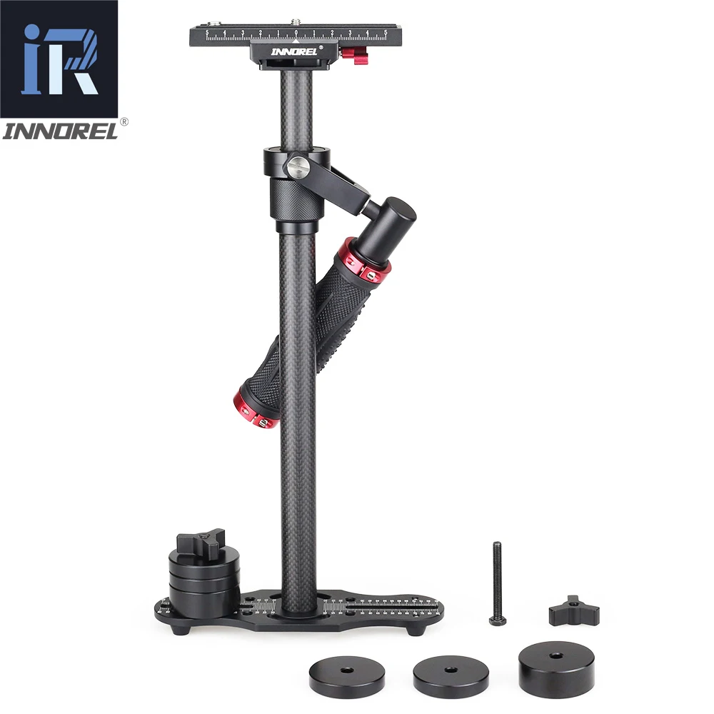  SP70C Professional Portable Carbon Fiber Mini Handheld Camera Stabilizer DSLR Camcorder Video Stead