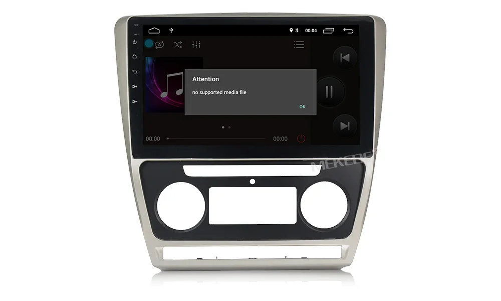 Cheap MEKEDE Android8.1 Car DVD GPS Multimedia Player For SKODA Octavia 2 2011-2013 A5 Car dvd Navigation Radio  Audio Player 7