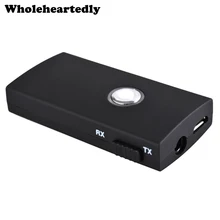 Горячая 2-в-1 Беспроводной Bluetooth передатчик TX Bluetooth при разнесённом приёме аудио музыкальный приемник 3,5 мм разъем для Динамик наушники ТВ ПК