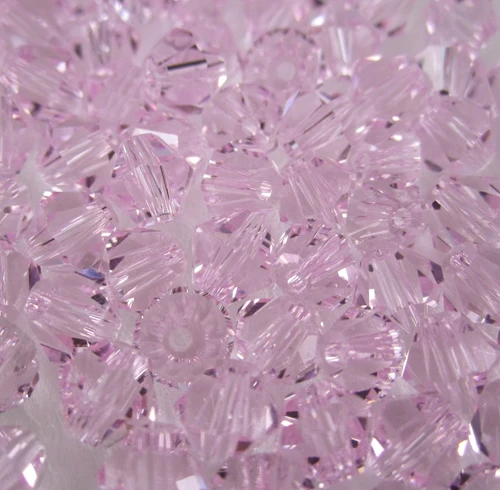 Free Shipping 720pcs/Lot 3mm light rose color Chinese Top Quality Crystal Bicone Beads | Дом и сад