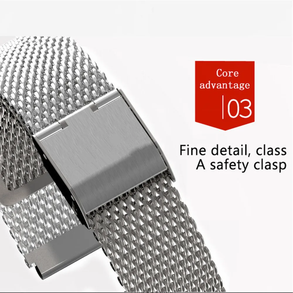 Metal Strap for Smart Fitness Trackers