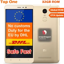 Original Xiaomi Redmi Note 3 Pro Prime Snapdragon 650 Hexa Core 5.5'' 3GB RAM 32GB ROM 4000mAh google play MIUI 7 Fingerprint ID(China (Mainland))