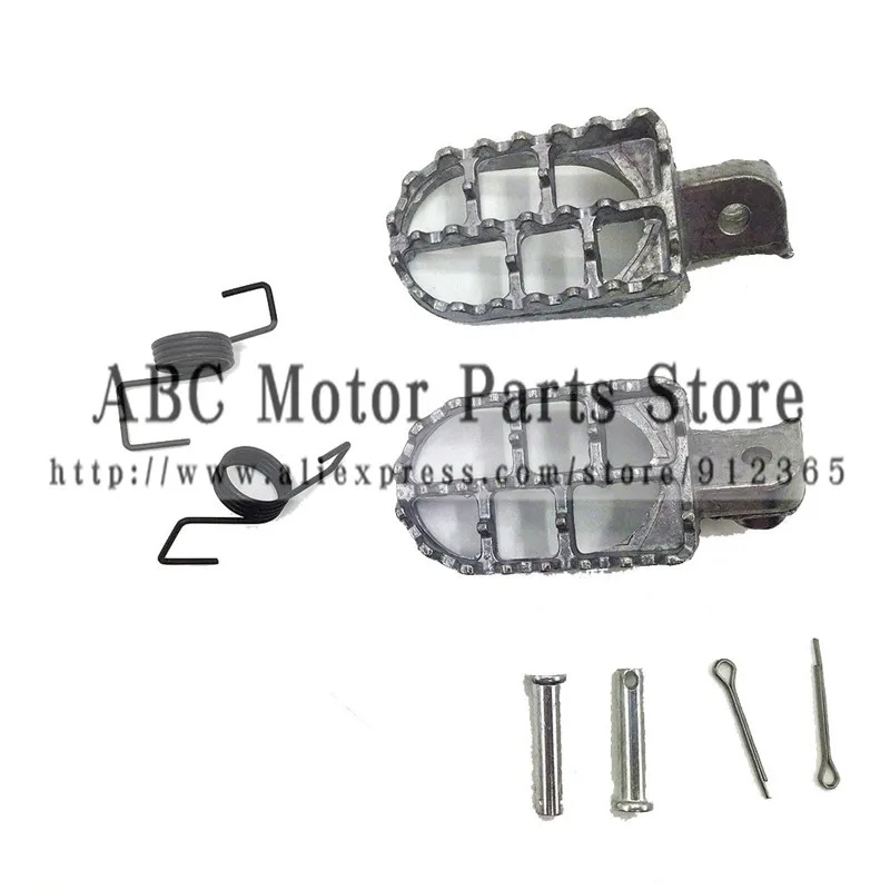 Подножки для мотоцикла Honda XR50R CRF50 CRF70 CRF80 CRF100F|motorcycle foot pegs|foot pegsmotorcycle |