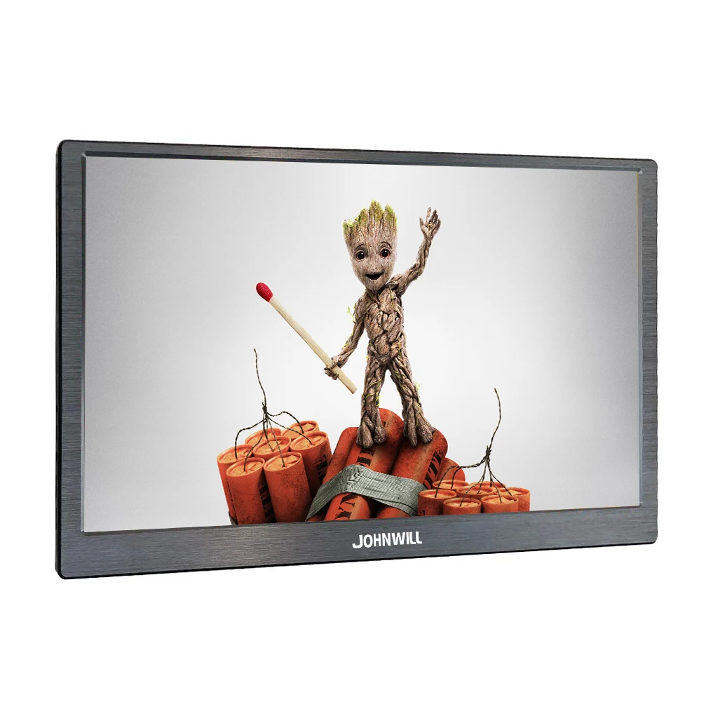 

11.6" CNC Metal Shell Display 1080P Portable Gaming Monitor with 2Mini HDMI USB Power for Raspberry Pi 3B 2B wins 7 8 10