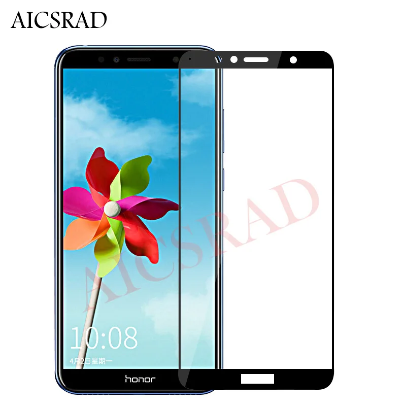

Full Cover Tempered Glass For Huawei Nova 3 3i Y5 Y6 Prime Y9 2018 Honor 10 9 Lite Screen Protector film On Honor 7A Pro 7C 7X