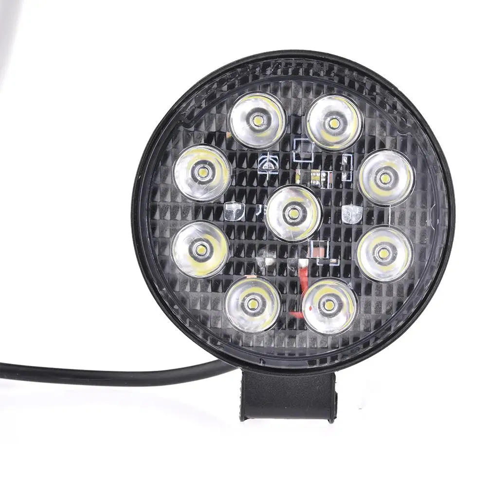 

2PCS 27W LED Work Light Offroad Car 4WD Truck Tractor Boat Trailer SUV ATV 12V Spot Flood LED Light Bar LED Work Lights