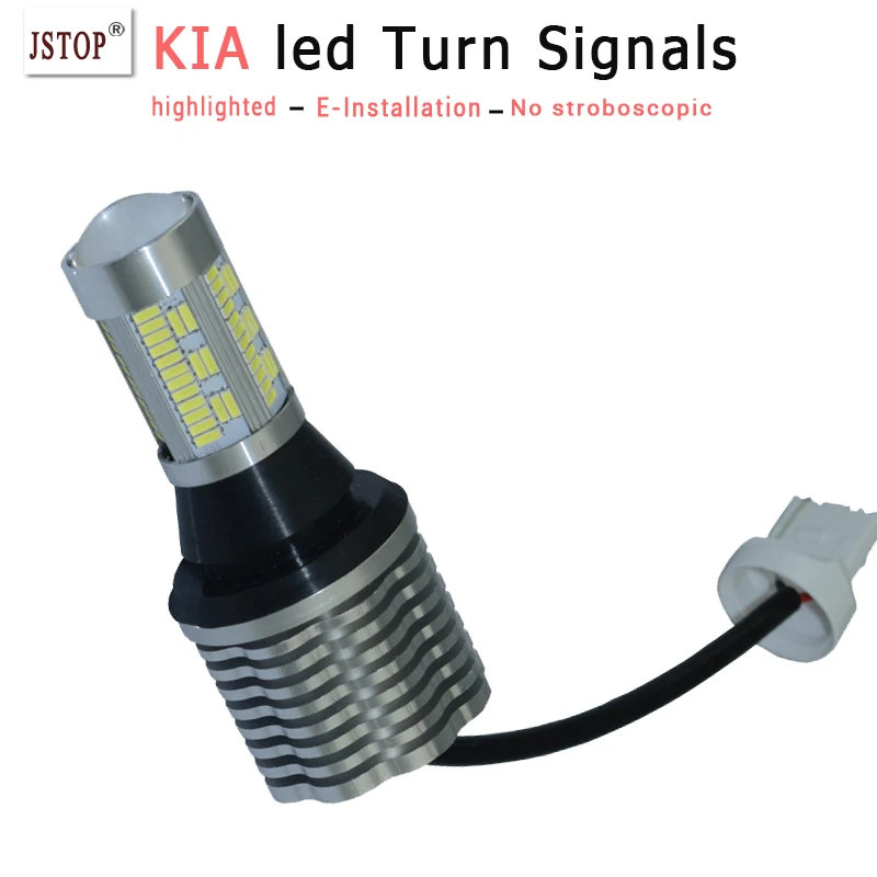 

k2 k3 k4 k5 Turn Signals light car canbus led 1156 12V lamp exterior lights 7440 t20 turn light PY21W autolight led Turn bulbs