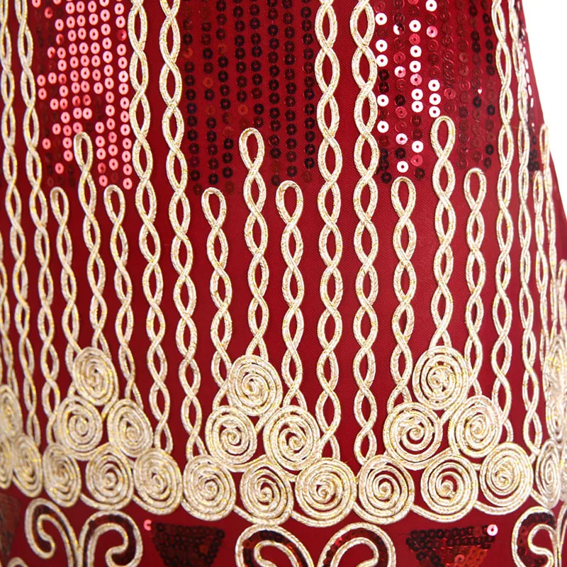 BLINGSTORY Vintage Sequin Embroidery Sleeveless Summer Robe Vestido Club 1920s Flapper Dress Feminino Dropshipping KR3062-2